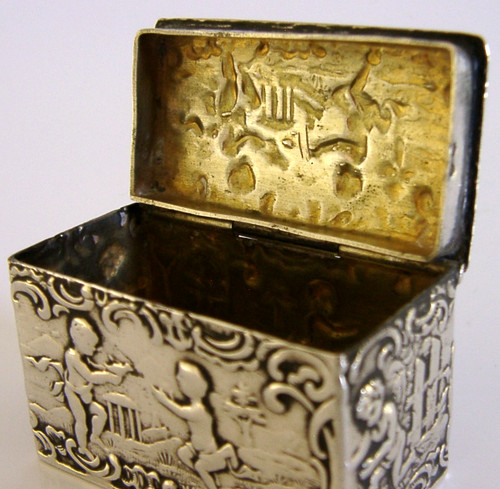 Beautiful solid silver cherubs - beautiful,