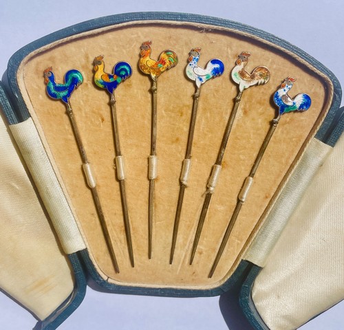 Vintage sterling silver enamel - vintage,
