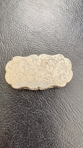 Silvod silver snuff box - silver,