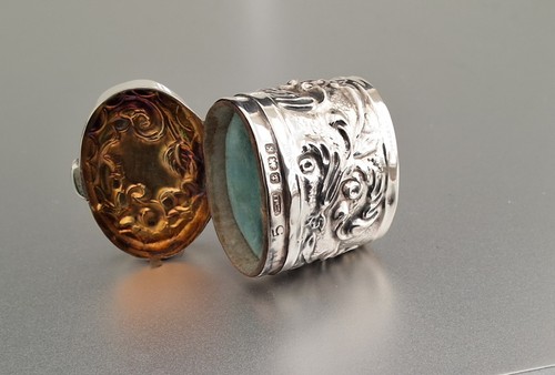 Very rare antique - solid, silver
