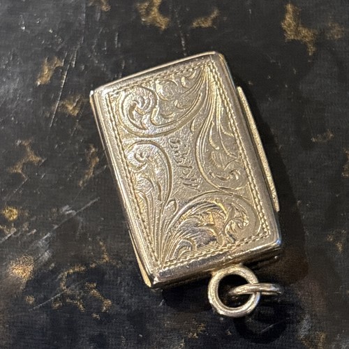 Sterling silver vinaigrette - sterling, or