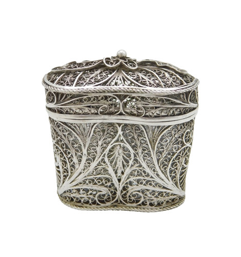 George iii filigree - filigree, sterling