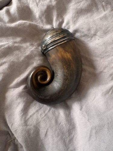 Antique scottish horn - antique, snuff