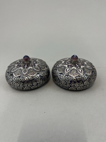 Pair high grade silver - pair, of