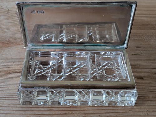Sterling silver glass stamp - sterling,