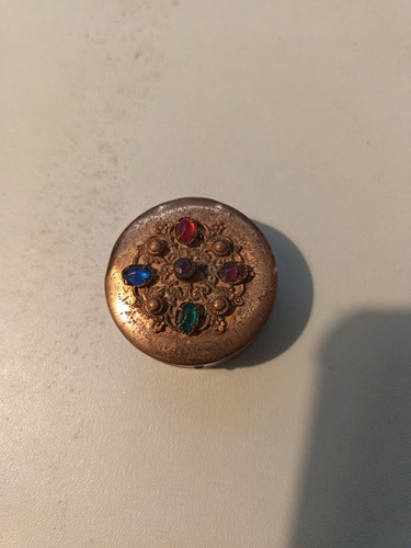 Antique pill box - ,