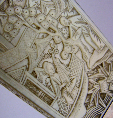 Chinese export silver - silver, case