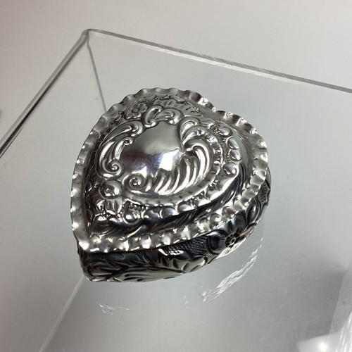 Solid antique silver trinket - antique,