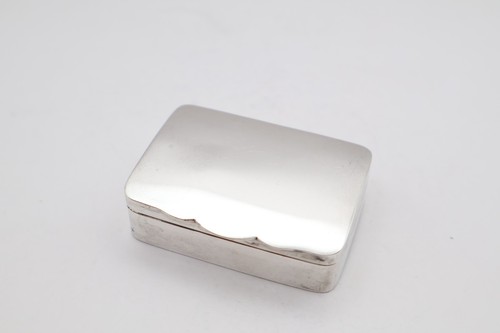 Antique solid silver - solid, box