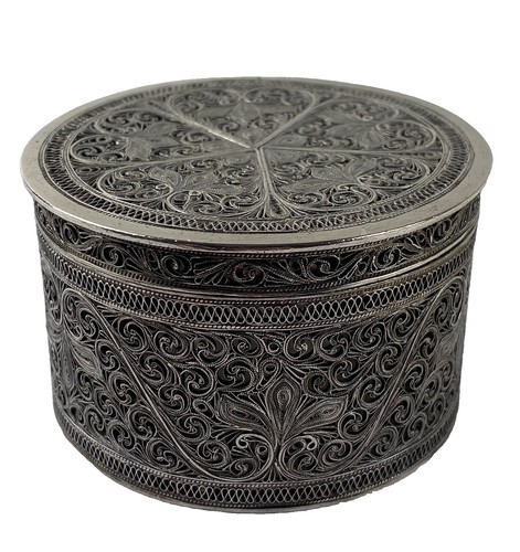 Antique solid silver - silver, filigree